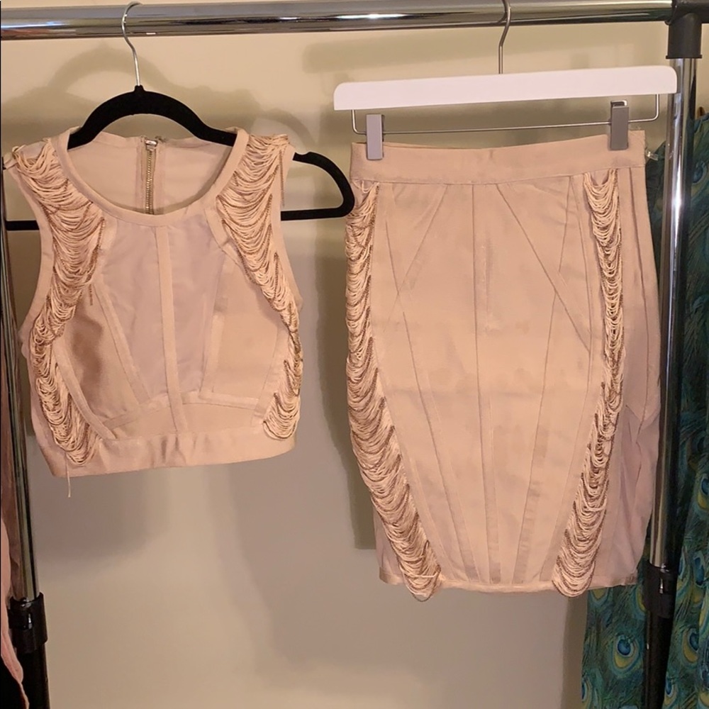 WOW couture two piece dress